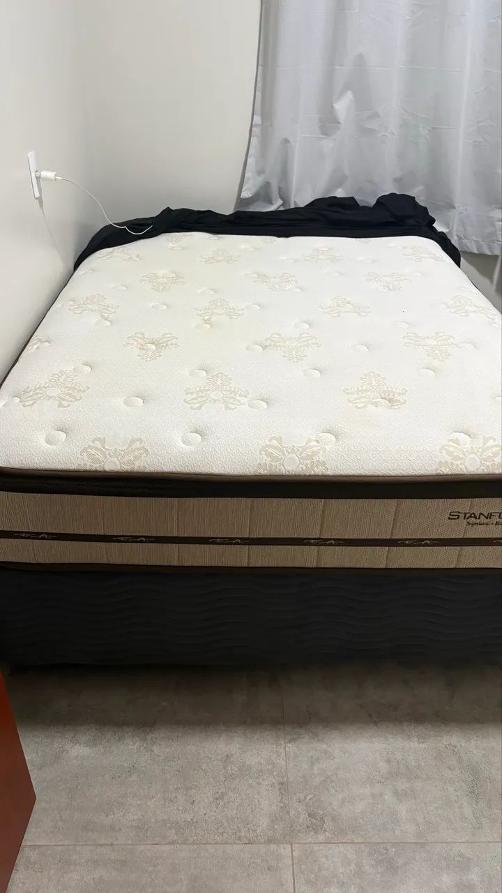Cama Casal bem nova - Foto 5