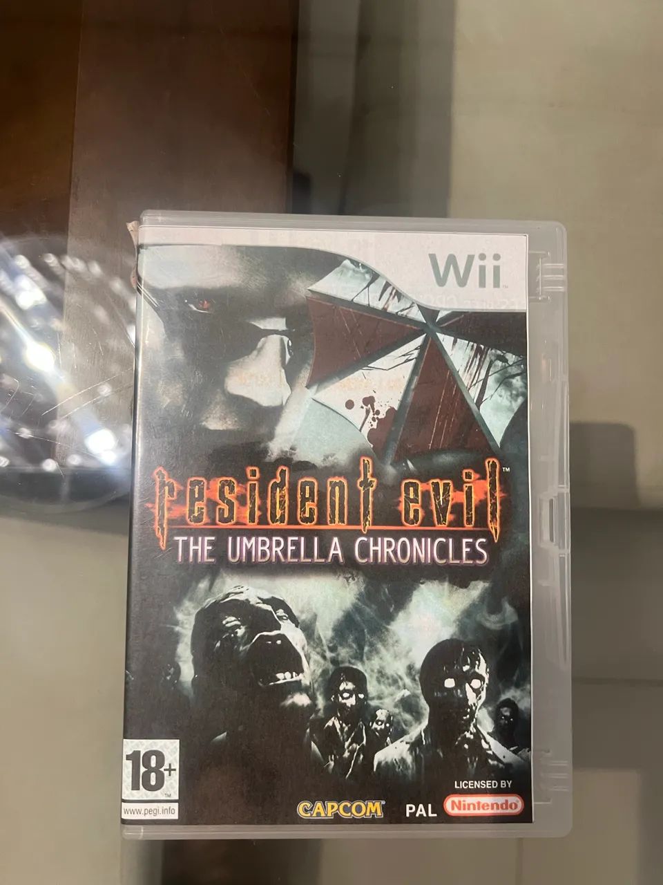 jogo resident evil the umbrella chronicles wii