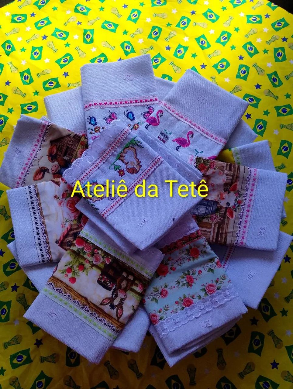 Mimos de Panos para sua cozinha!