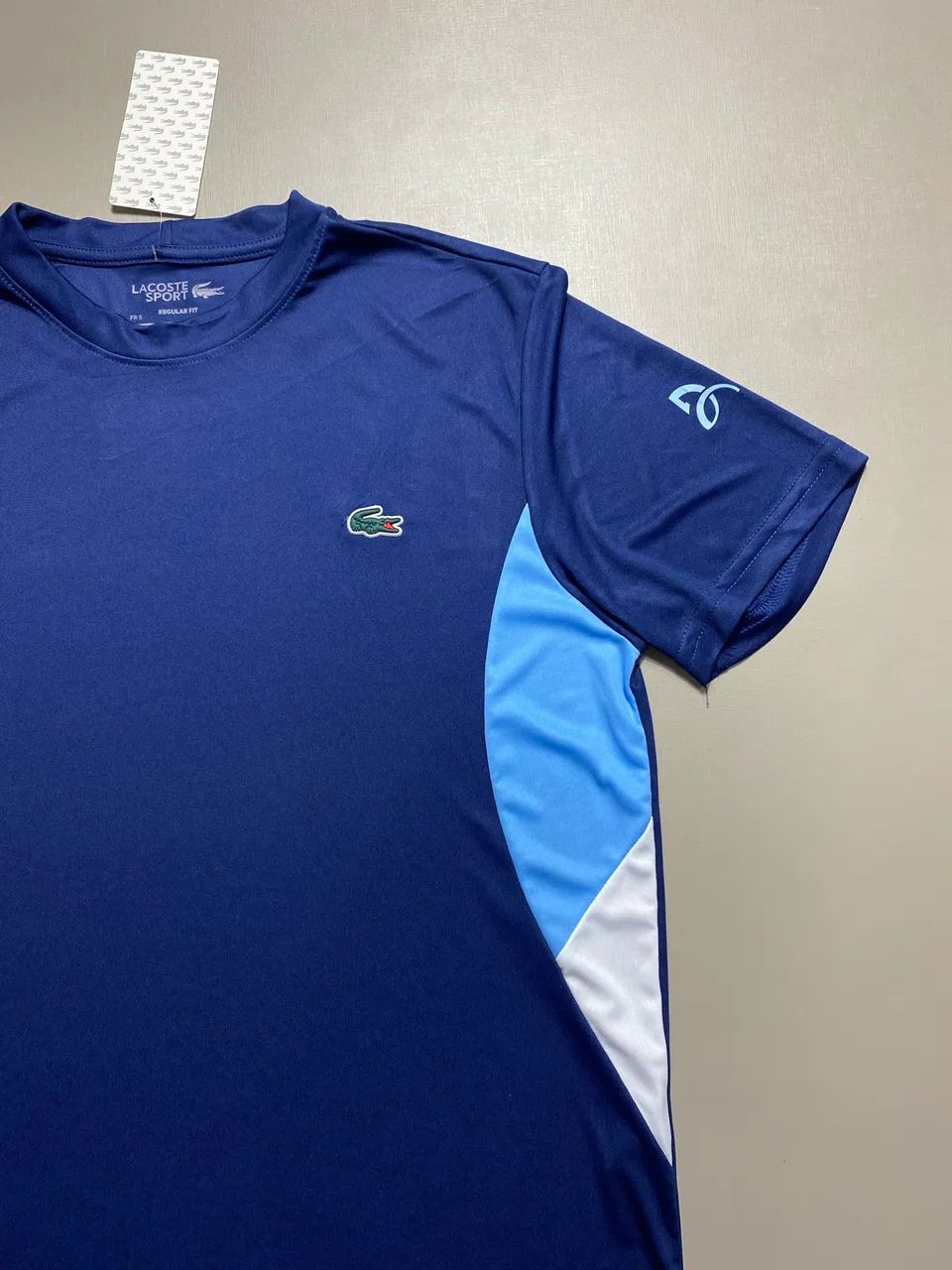 Camiseta Djokovic Ultra Dry Azul Marinho - Foto 5