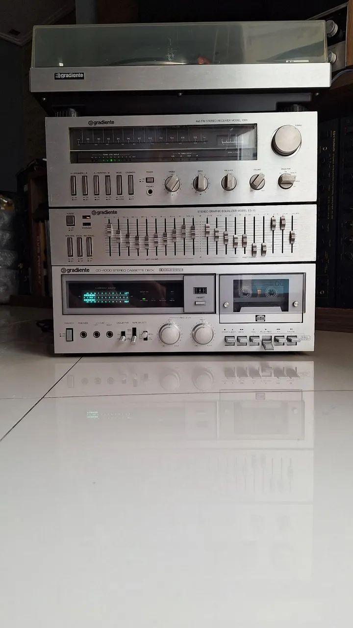 TAPE DECK GRADIENTE CD-4000  ( LINDÍSSIMO) - Foto 5