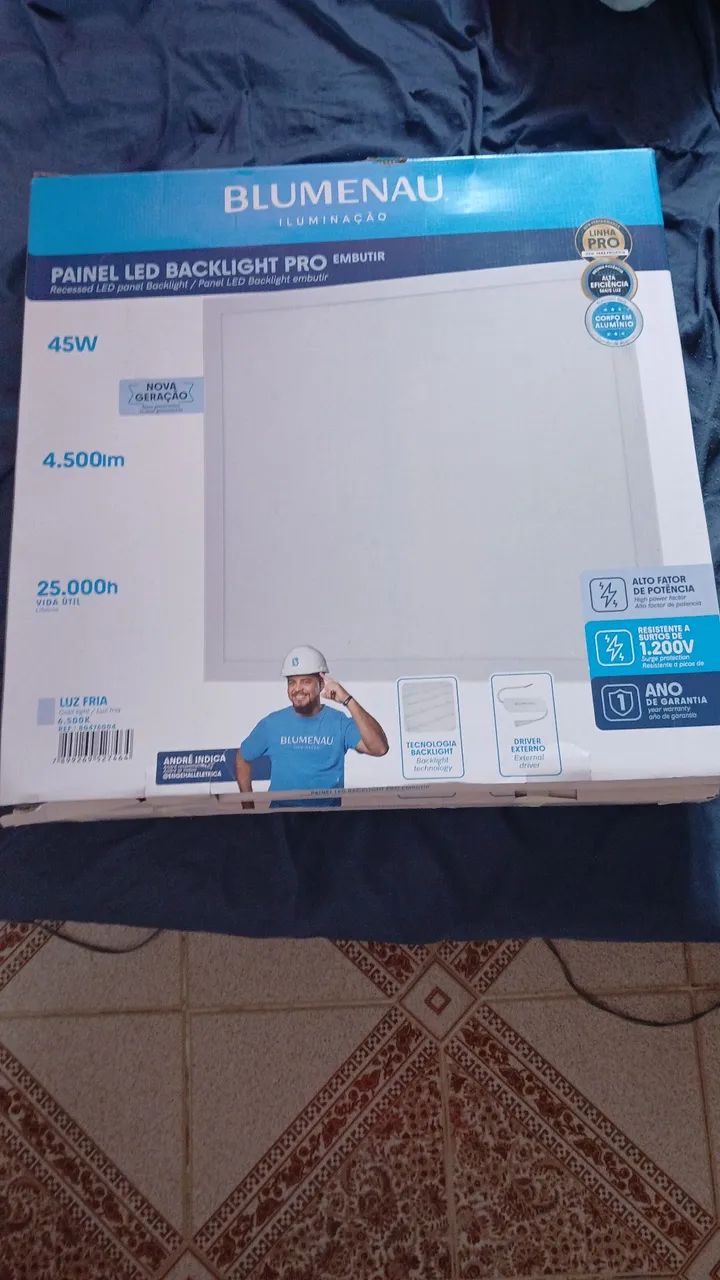 Lampada Painel led backlight pro ( embutir )