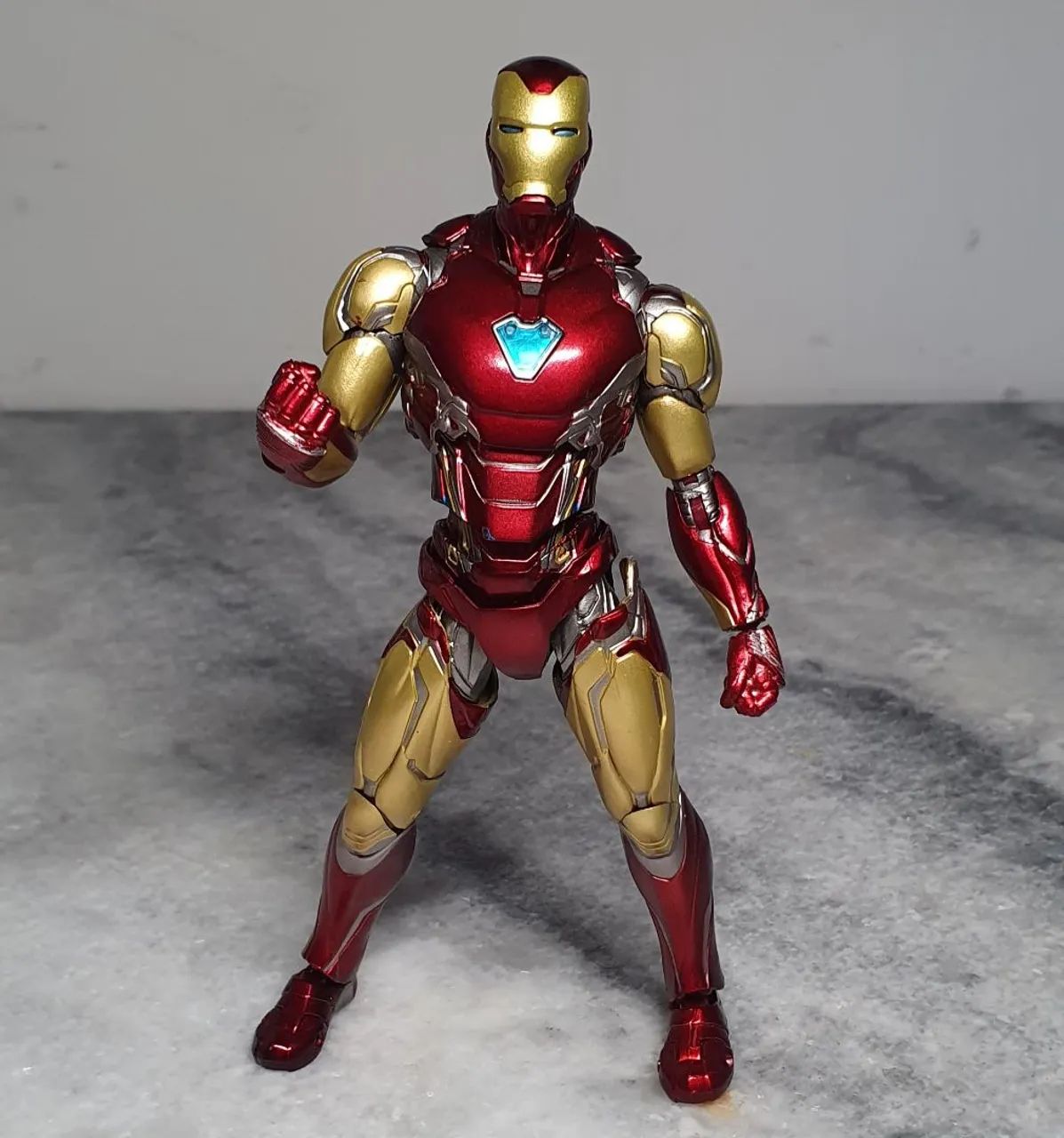 Homem de ferro shf bootleg novo iron man mark 85