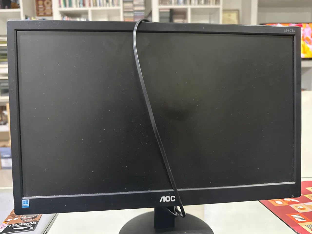 Monitor AOC sem ligar - 1o defeito