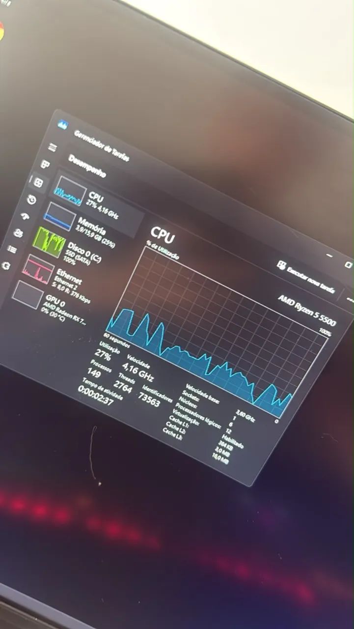 PC GAMER NOVO (2 meses de uso apenas) - Foto 5
