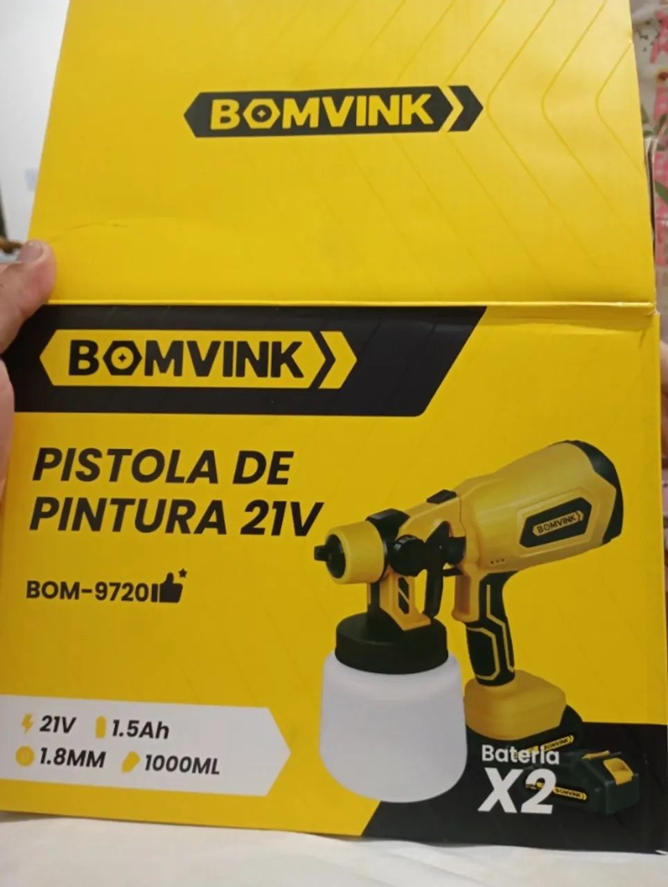 Pistola Elétrica A Bateria 21V