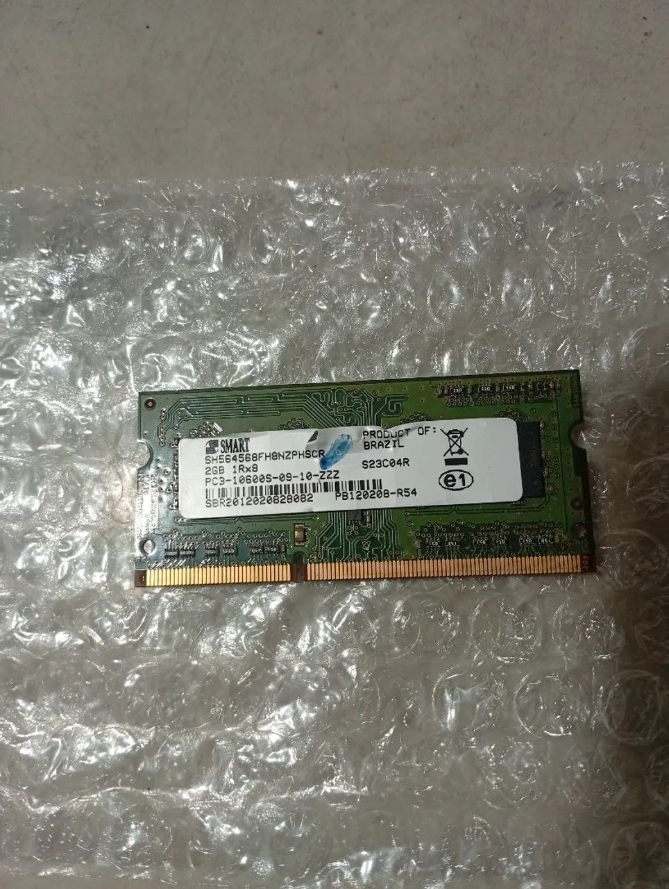 Vendo memória de not 2 giga DDR3 