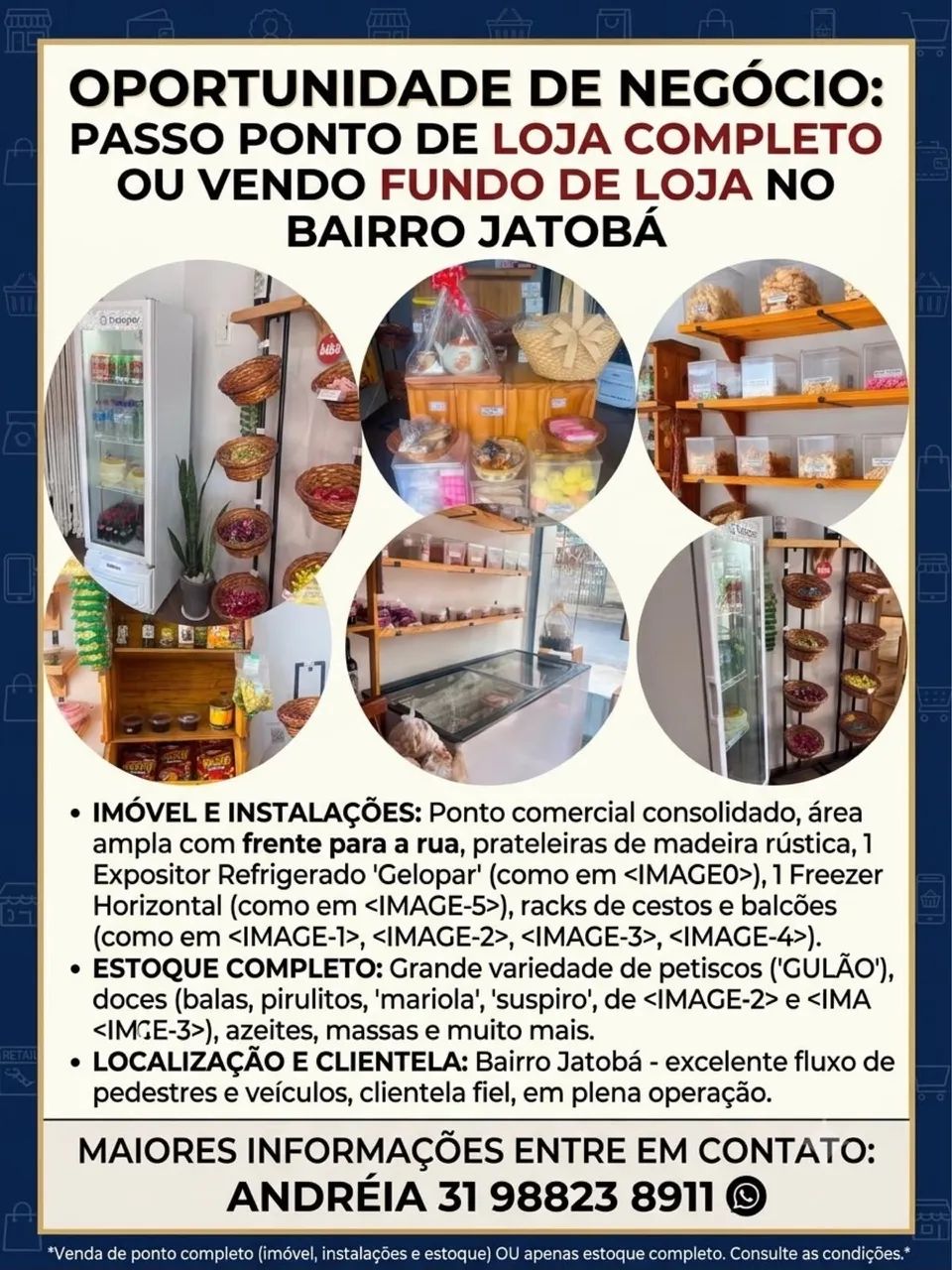 Passo esse ponto comercial, loja linda? - Foto 4