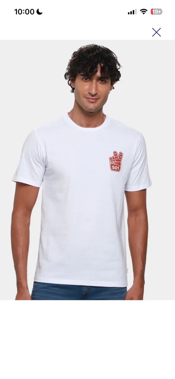Camiseta levi?s (nova e original) G