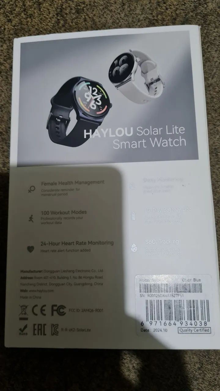 Smart watch HAYLOU SOLAR LITE - Foto 2