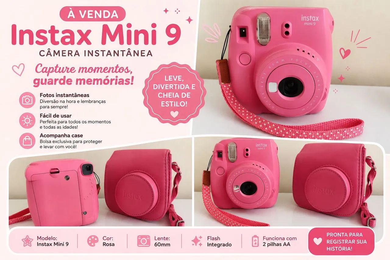 Câmera instax Míni 9