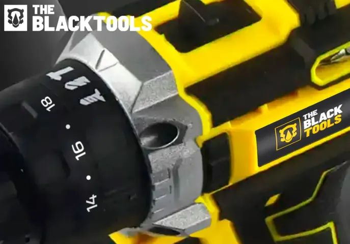 Parafusadeira Furadeira De Impacto The Black Tools Profissional TB-21PX 2 Baterias - Foto 3