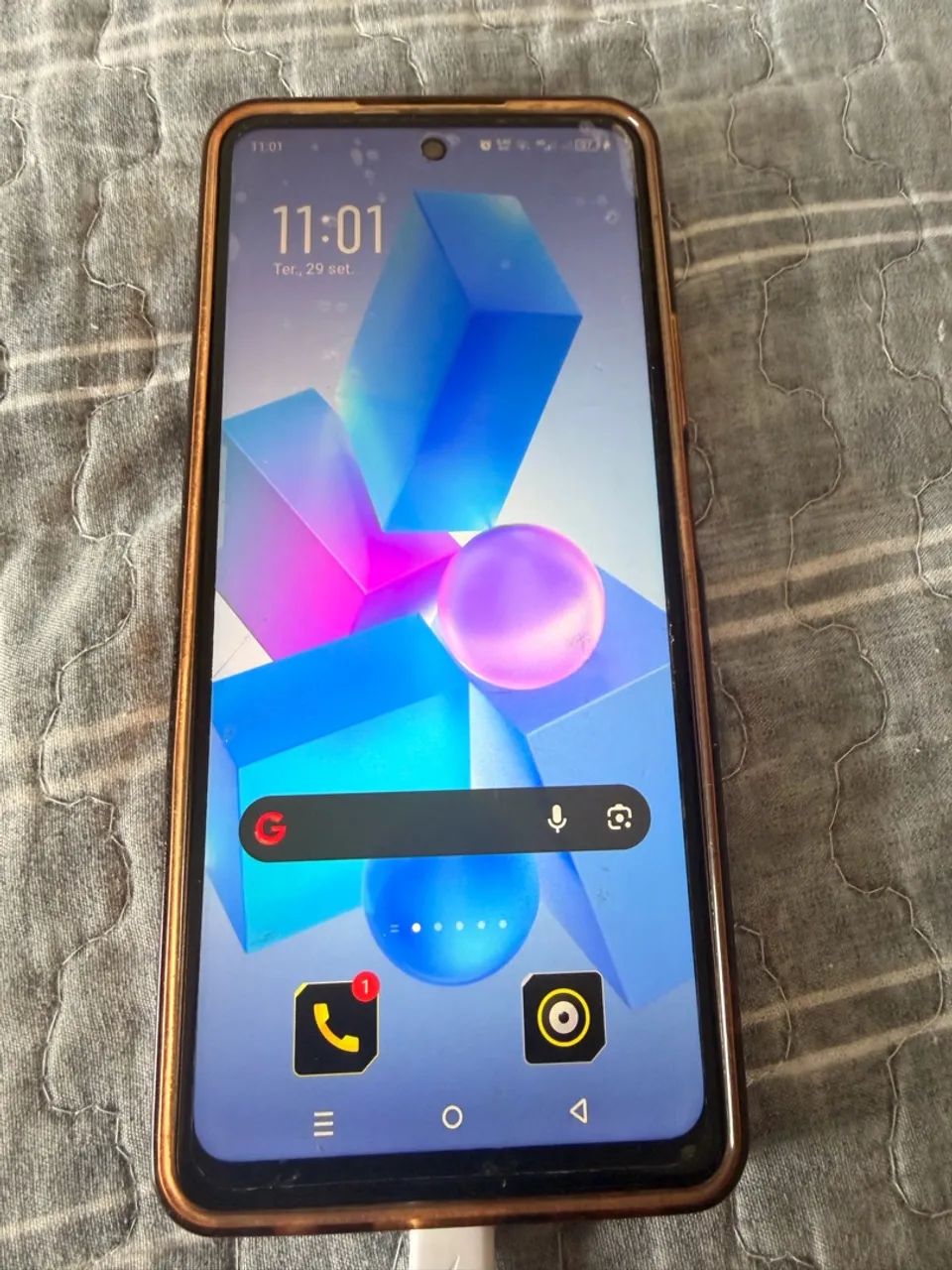 Celular infinix com carregador original  - Foto 2