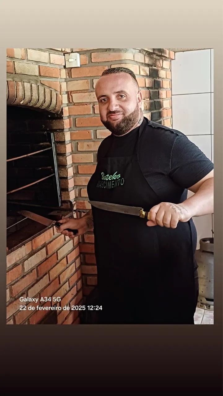 Sou churrasqueiro garçom e segurança  - Foto 3