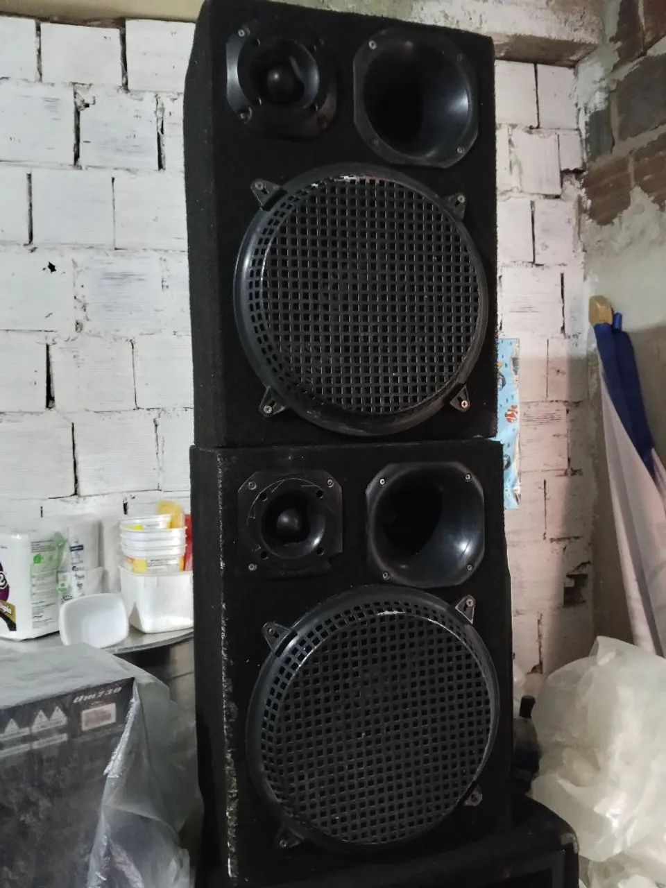Amplificador da oneal com 2 caixas  - Foto 2