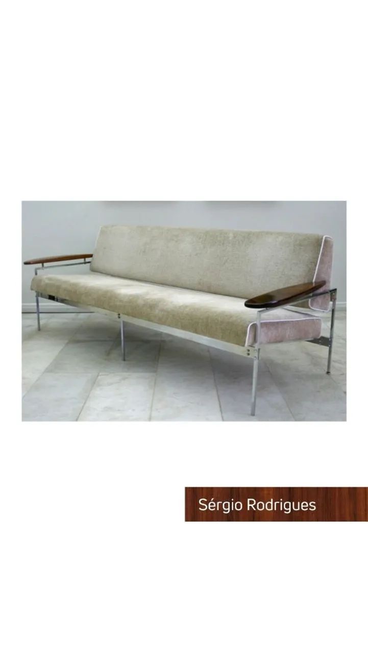 Sofá Beto Sérgio Rodrigues  - Foto 3