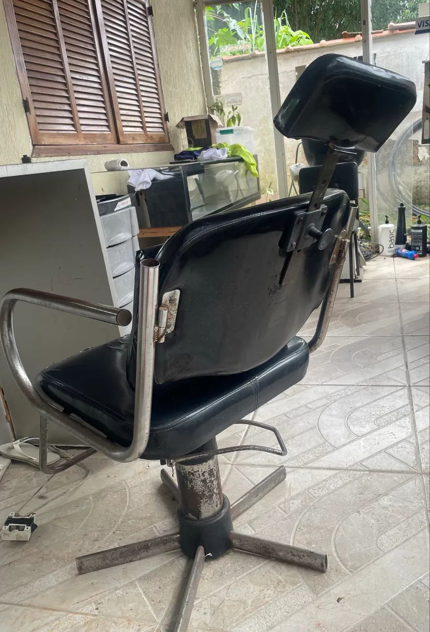 Cadeira de salão com elevador 