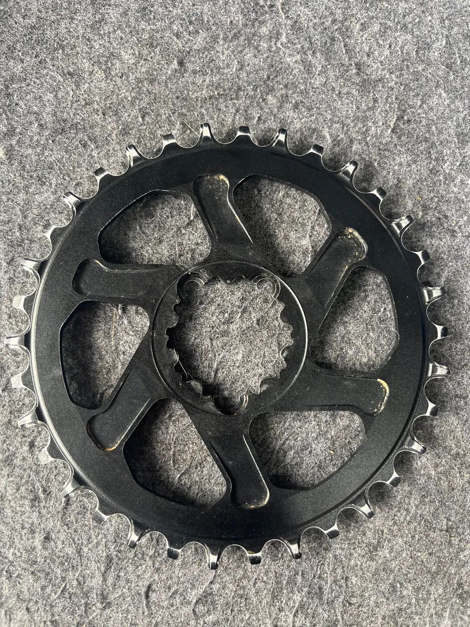 Coroa padrão Sram 34t offset 3mm - Foto 2