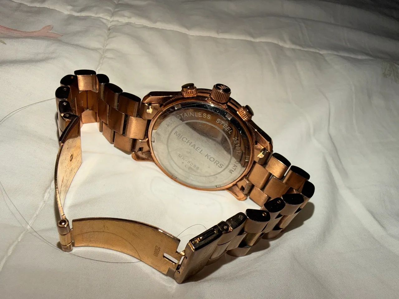 Relógio Original Michael Kors Rosê Modelo MK8096 - Foto 3