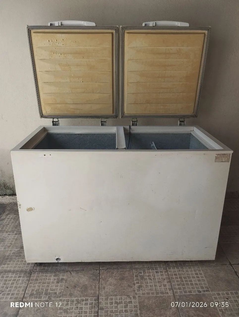 Freezer Eletrolux 400 Lit dupla ação 