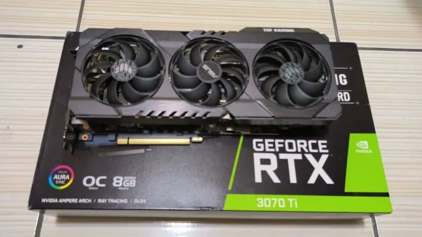 RTX 3070 TI Asus TUF Gaming - Foto 2