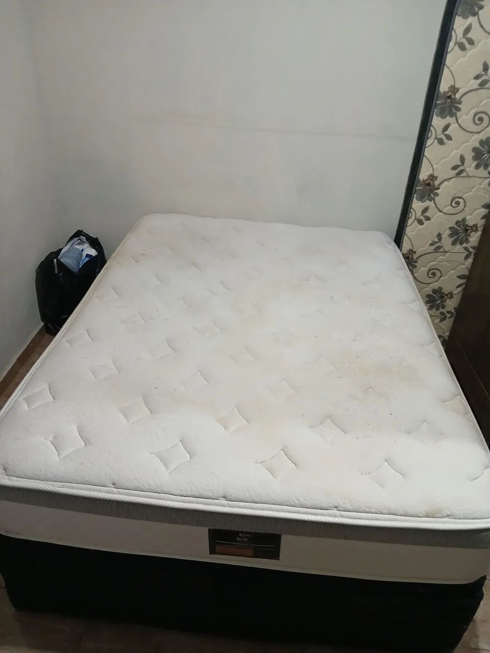 Cama box bau com colchão casal 