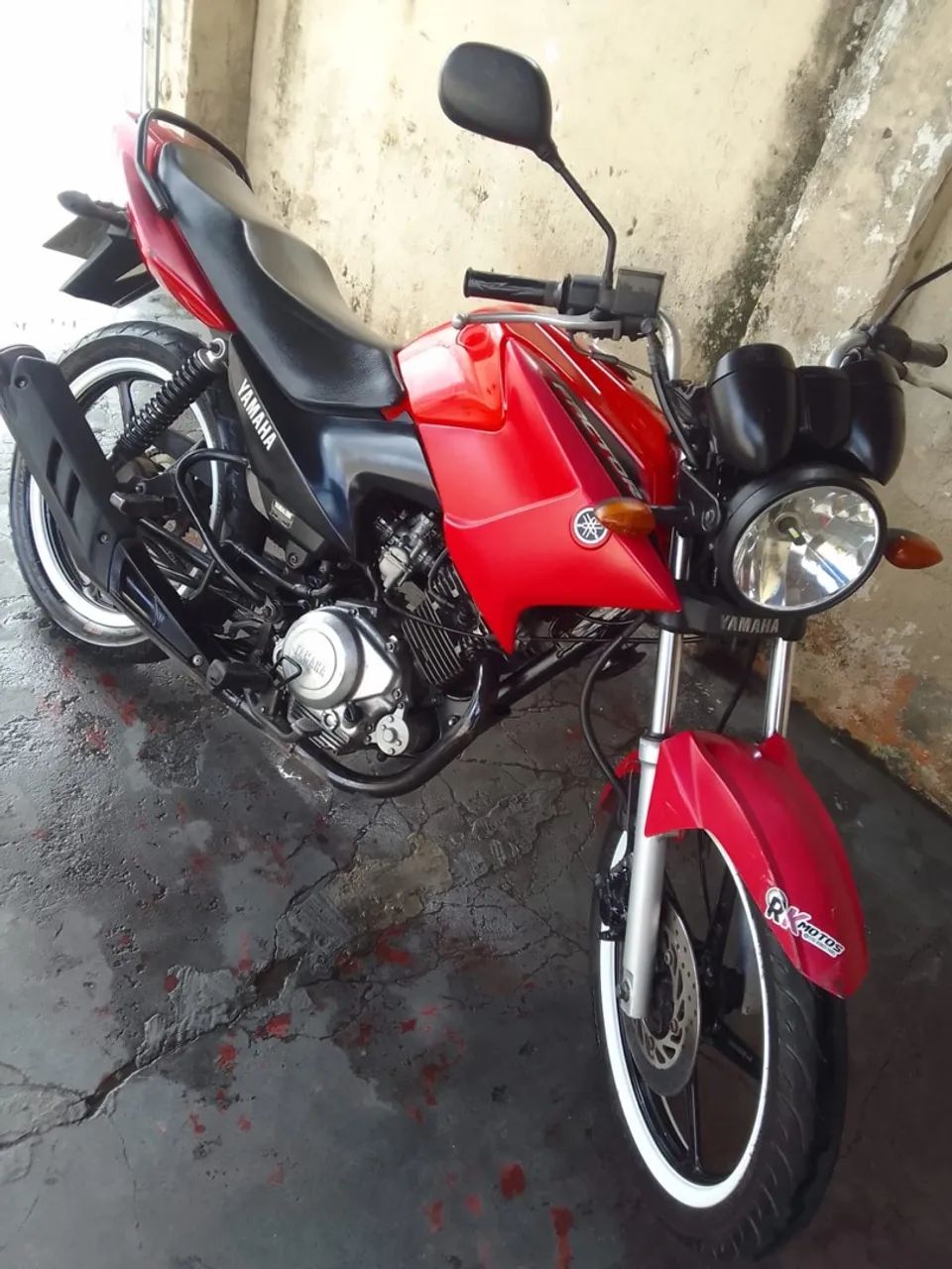 Vendo Factor 125, 2014 Vermelho  - Foto 5