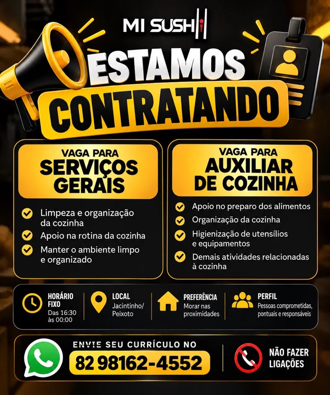 VAGA EMPREGO
