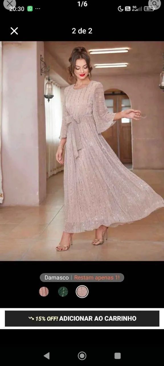 Vestido de Festa