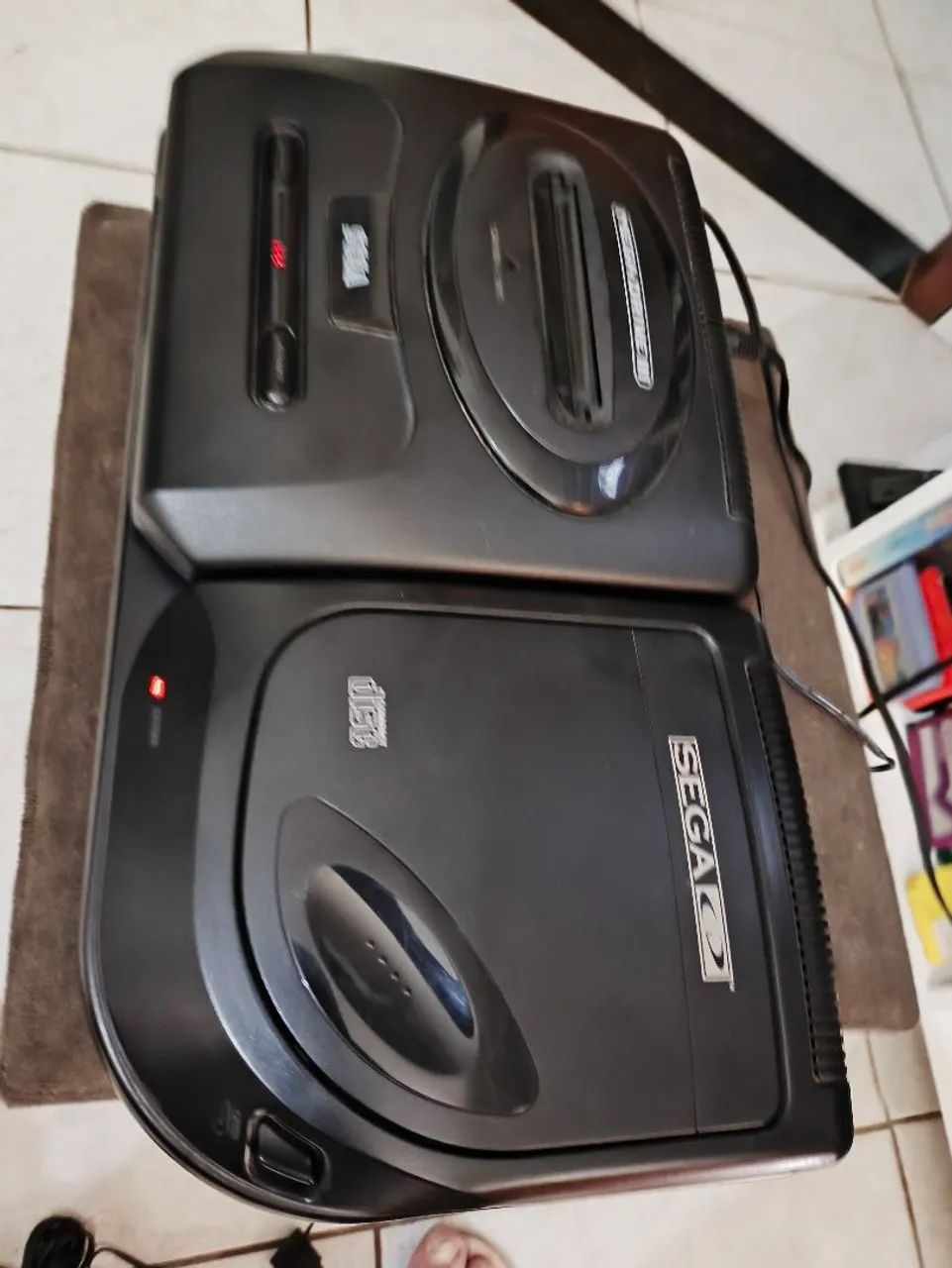 IMPERDÍVEL! SEGA CD + MEGA DRIVER FUNCIONANDO PERFEITAMENTE - Foto 5