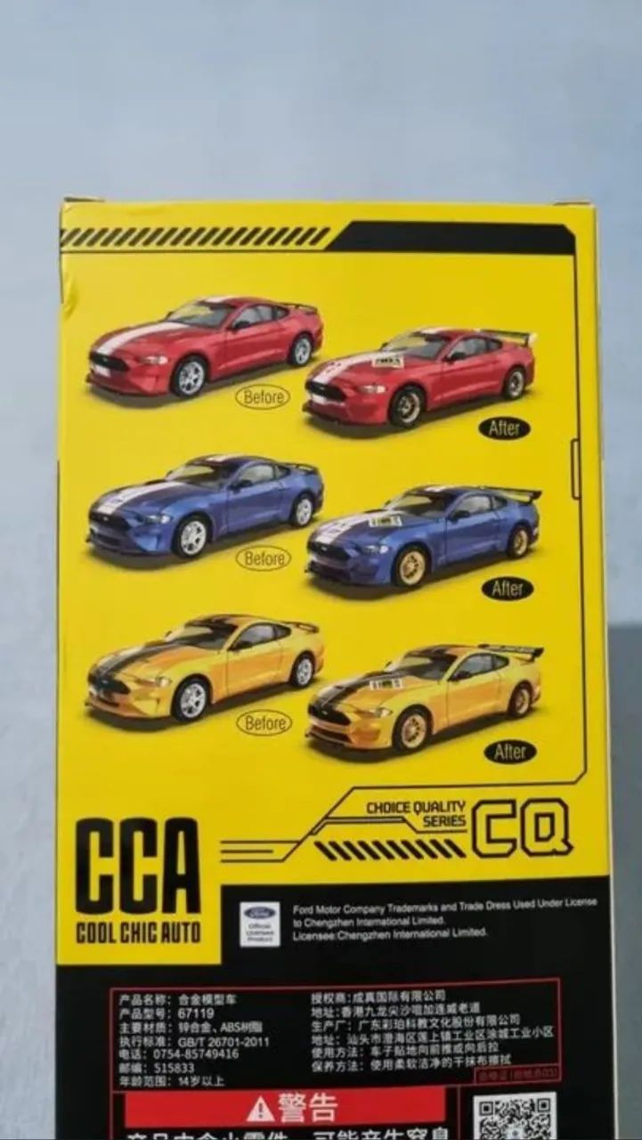Miniatura Ford Mustang GT 2018 - Foto 2