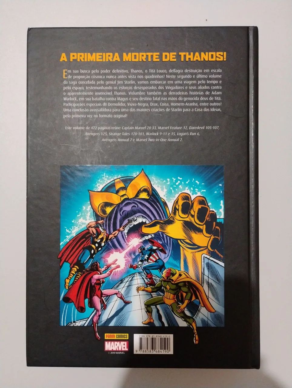 A Saga de Thanos deluxe completa 1 e 2 - Foto 3