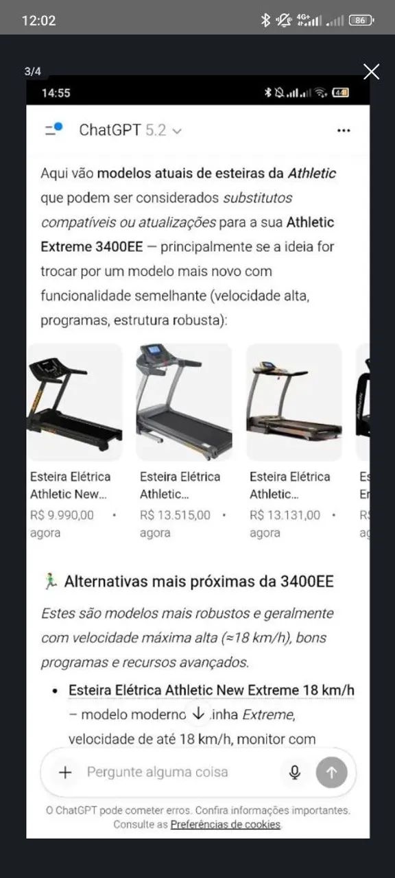 Esteira profissional otimo estado - Foto 3