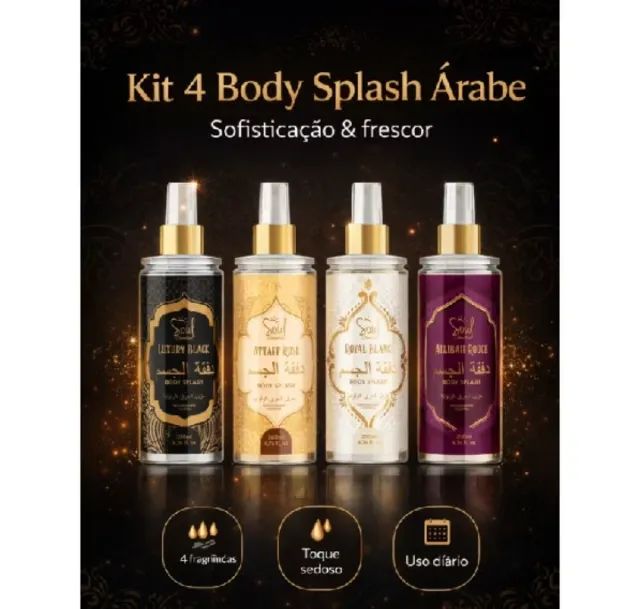 Kit Body Splash  4 por 60 - Foto 2