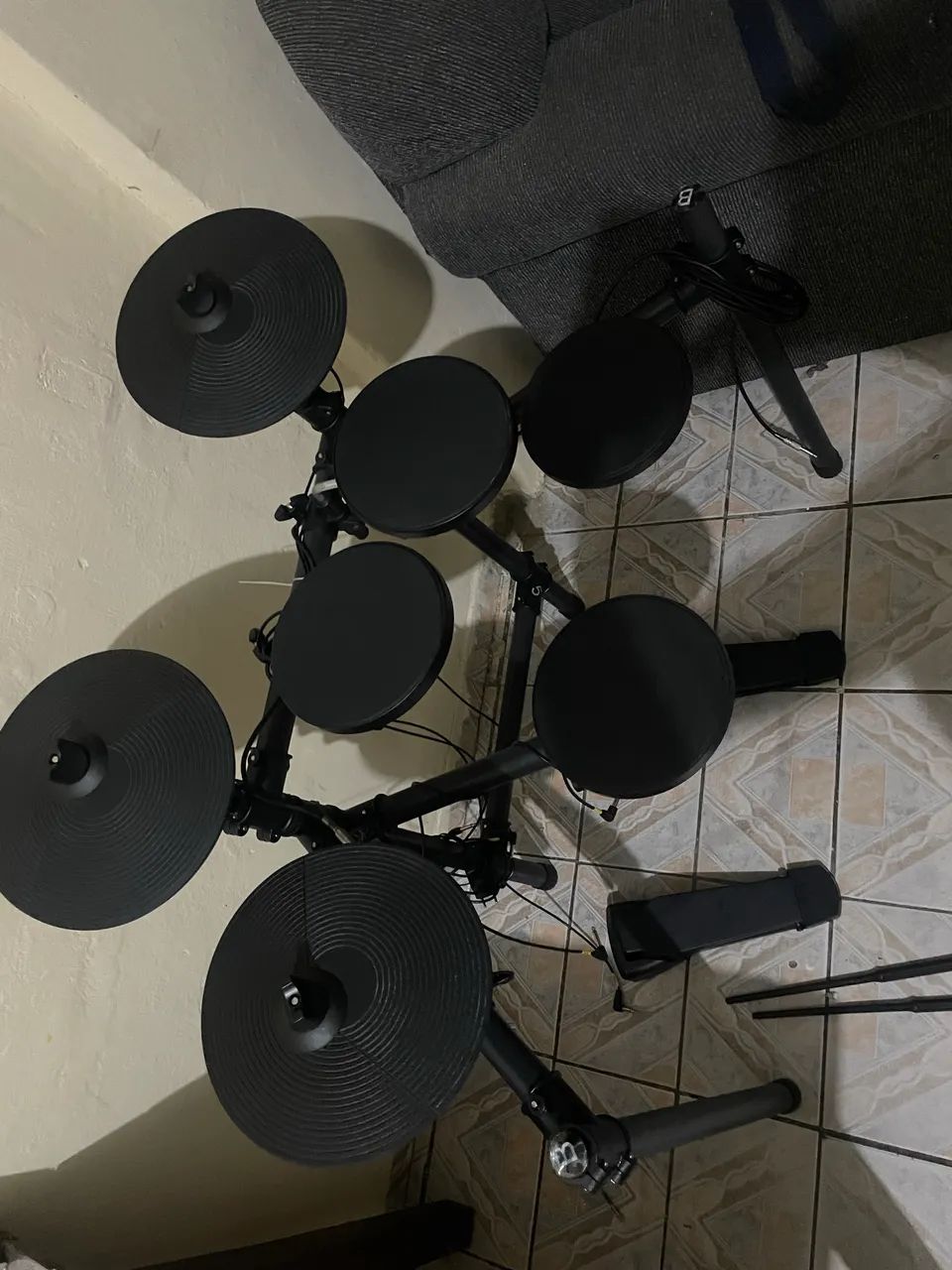 Bateria eletrônica sevin  - Foto 2