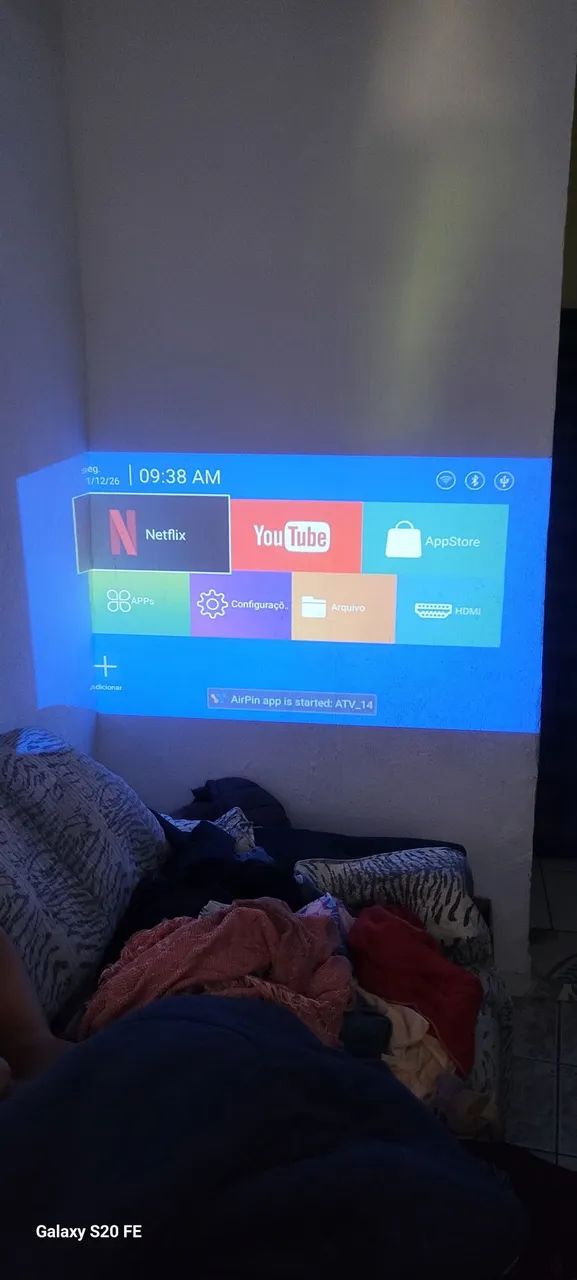 Projetor 4K HD 1080 P - Foto 3