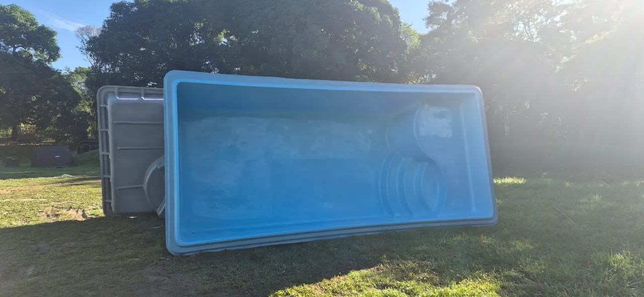 Piscina de fibra 