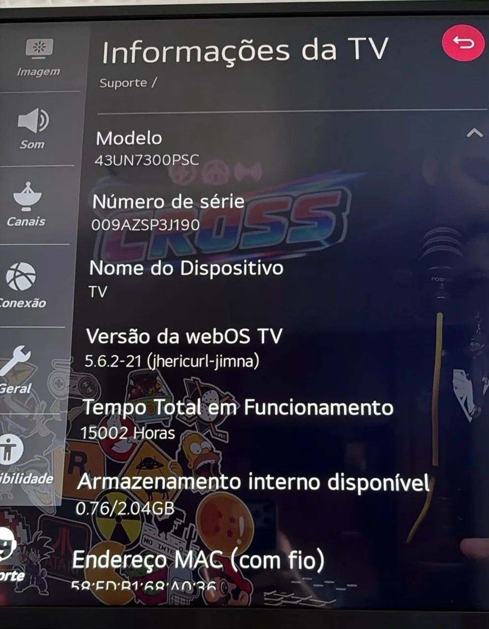 Smart TV LG 43 polegadas 4K