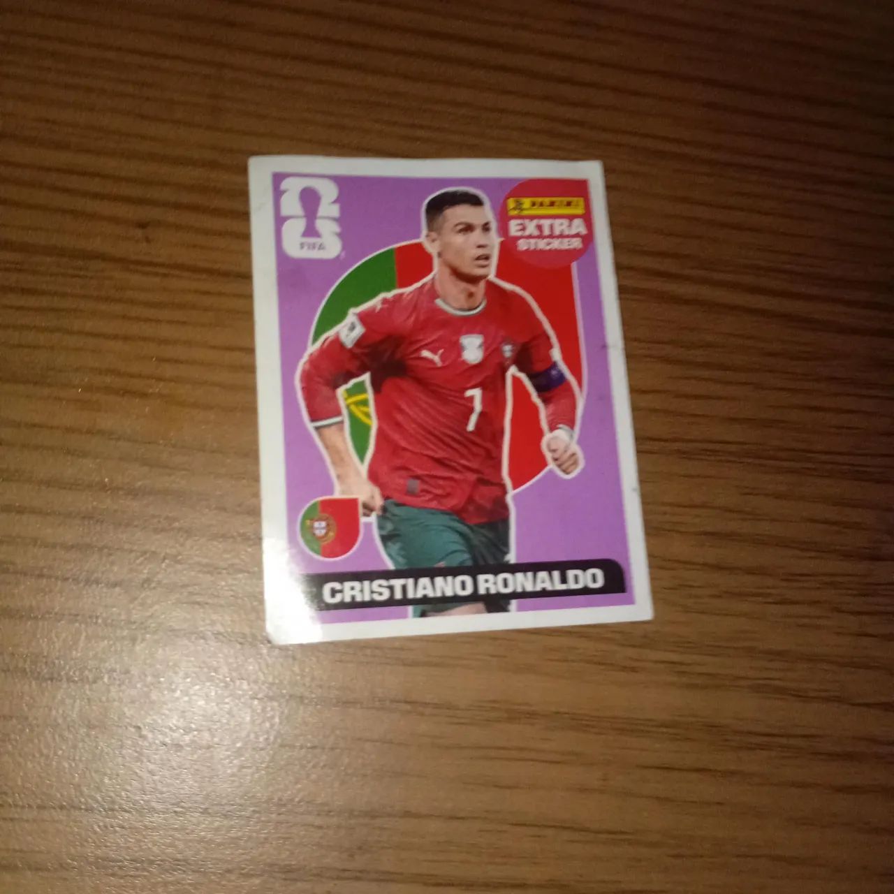 Figurinha da copa do mundo 