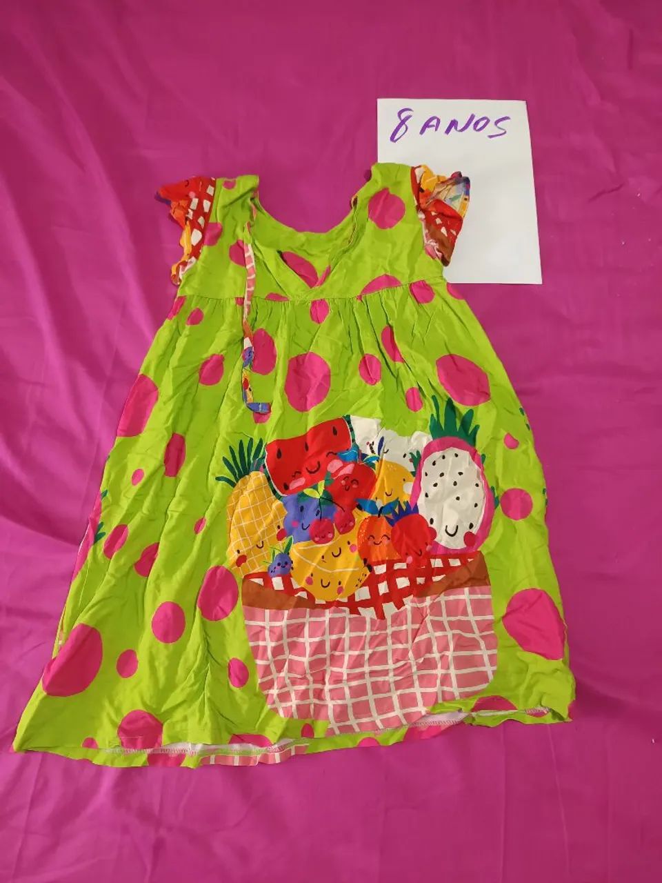 Vestido 8 anos