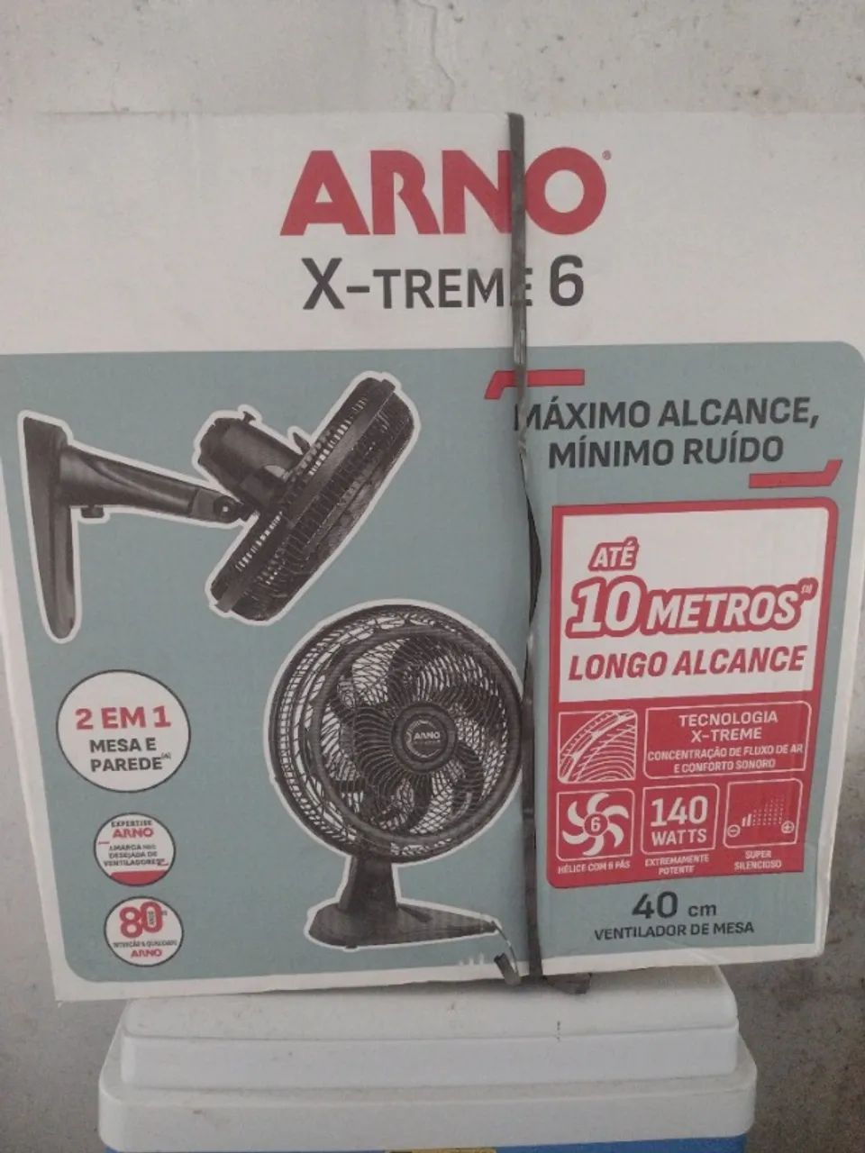 Ventilador Novo na caixa 