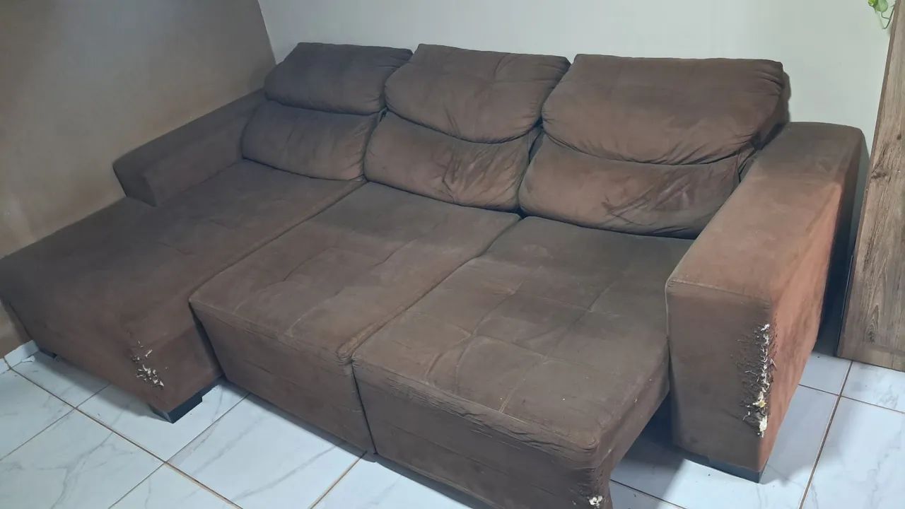Vendo Sofá 3,00 x 1,70 (para buscar) - Foto 2