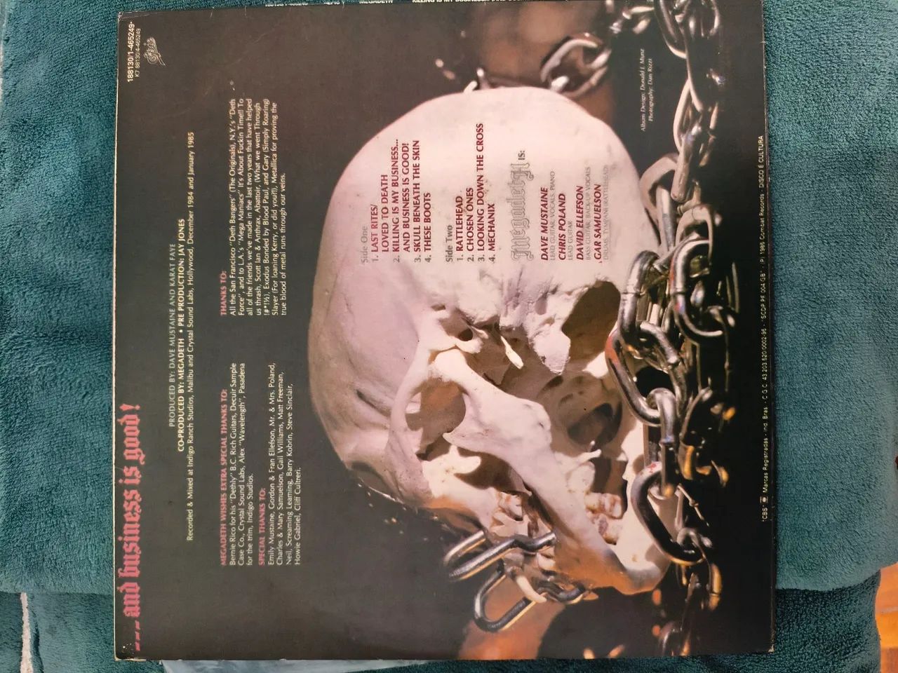 Lp Megadeth Killing is My Business  - Foto 2