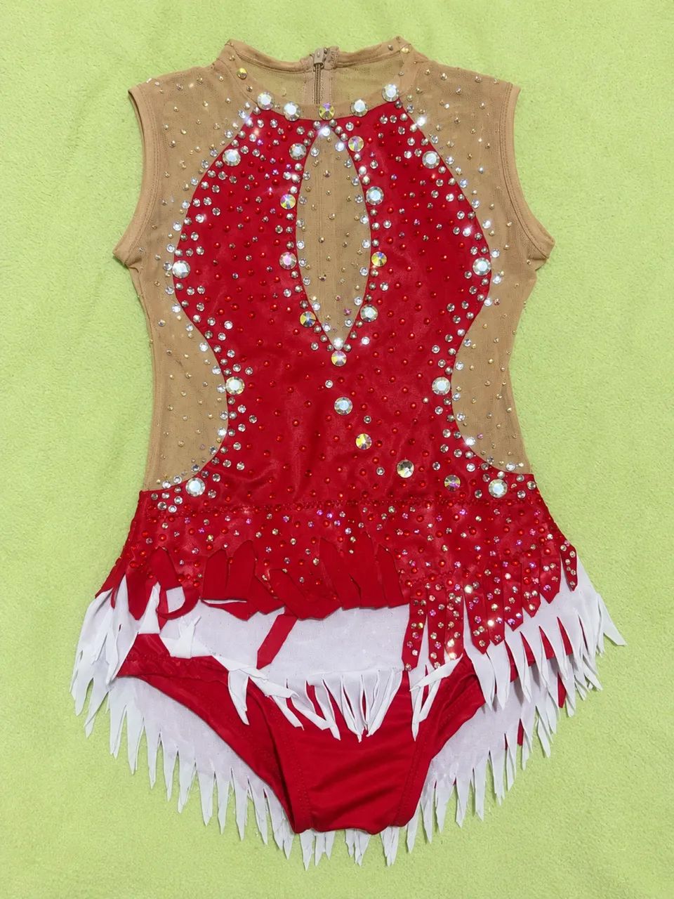 Collant ginástica rítmica vermelho  - Foto 2