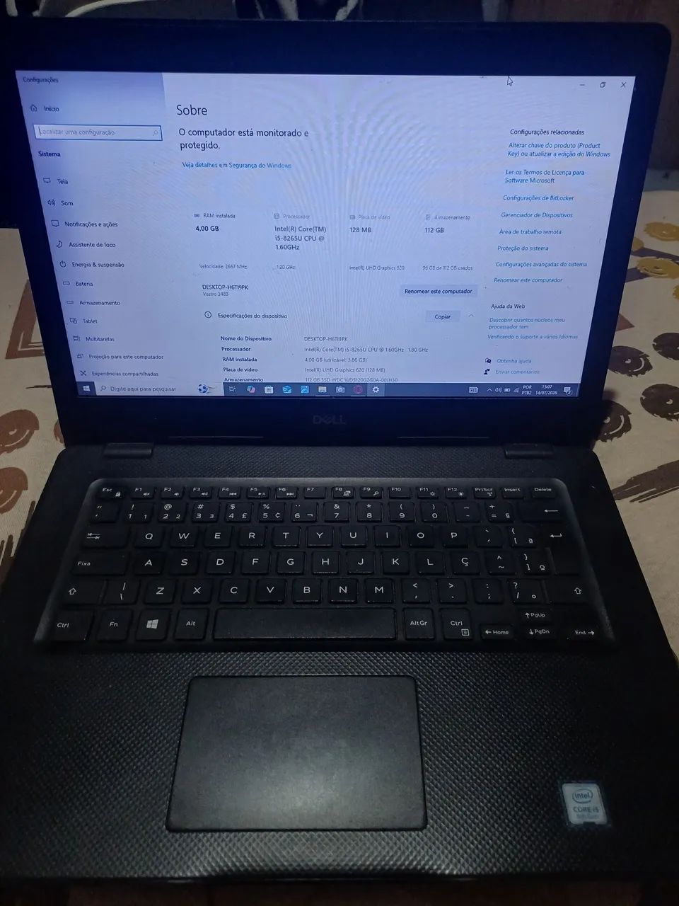 Notebook Dell vostro 14