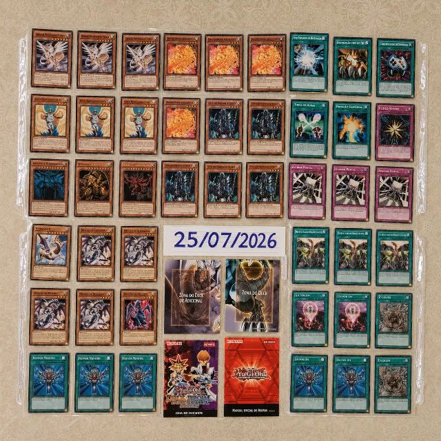 Deck Blue-eyes Dragão Branco de Olhos Azuis e cartas total de 368. - Foto 3