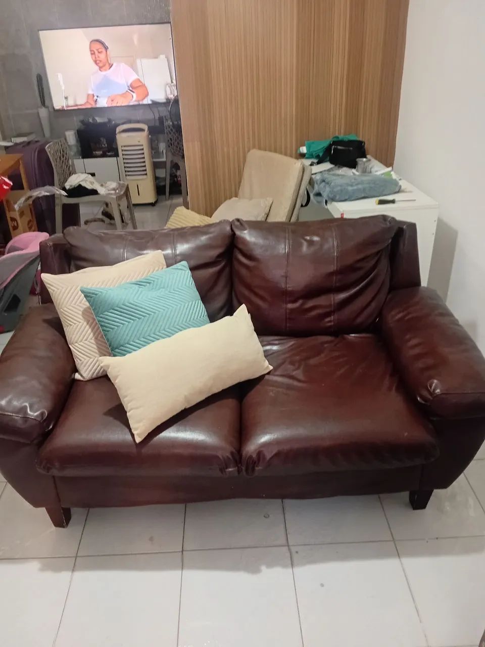 Vendo uma poltrona sofá cm 2 lufares - Foto 4