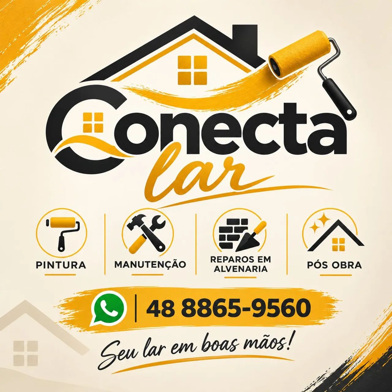 Seu lar em boas mãos 