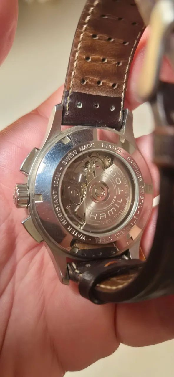Hamilton Khaki Aviation automático original <br>chronograph chrono automatic automatico 44 mm - Foto 3