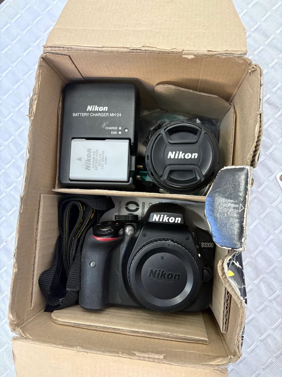 kit Nikon D3300 18-55mm VR II - Câmeras e Filmadoras - Vila Nova